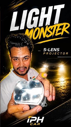 This 5-Lens Projector is a LIGHT MONSTER! 🤯🔥