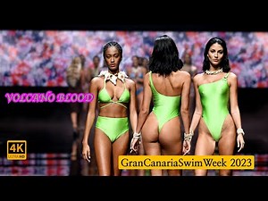 4K 60P] VOLCANO BLOOD Swimwear in Slow Motion - Gran Canaria Swim Week 2023 by MODA CÁLIDA