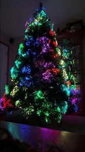 DIY Fiber optic Christmas tree