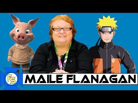 NARUTO and JAKERS Maile Flanagan Voice Actor Interview