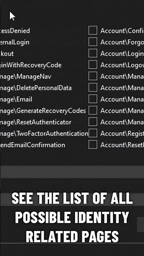 How to create Identity Pages in ASP.NET MVC Applications - Create the register and login page