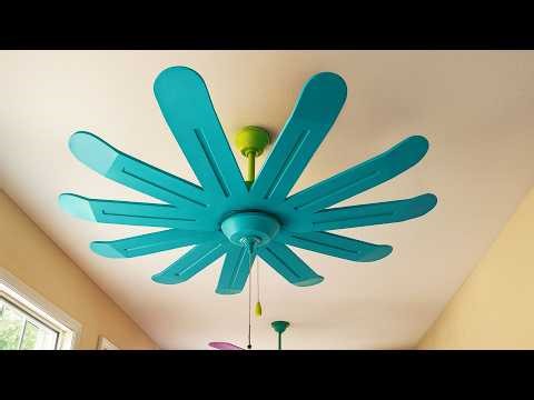 Experiment The 9-Blade Wobbly Ceiling Fan in Blue is Very Charming | Roblox