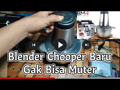 SERVIS CHOOPER BARU GAK BISA MUTER