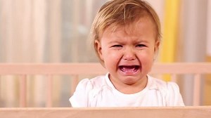 Small Girl Crying Standing Her Bed Stock Footage Video (100% Royalty-free) 3632003 | Shutterstock