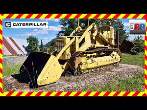 Oldtimer Caterpillar 933F Track Loader - Walk-Around, Switzerland, 2022.