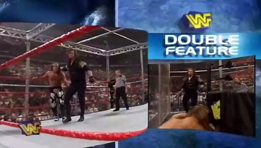 WWF Badd Blood 1997 - Shawn Michaels vs The Undertaker (Hell In A Cell Match)