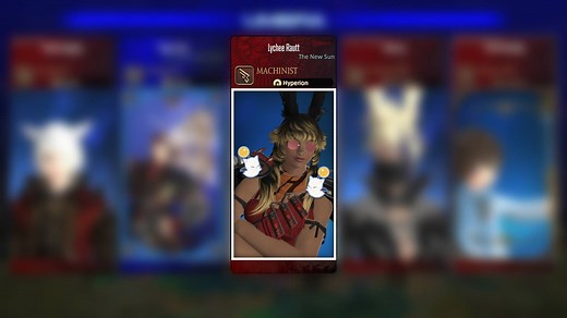 How to set Adventurer Plates and portraits in FFXIV