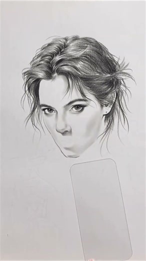 Girl Drawing #drawing #charcoaldrawingtutorial #girlfacedrawingpencil #girldrawing #portraitdrawing