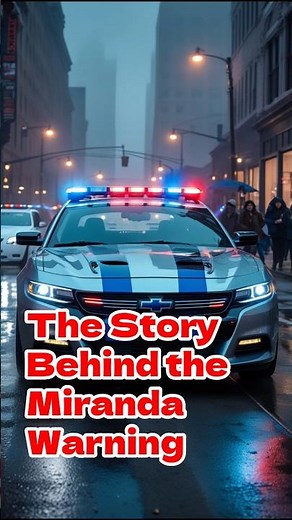 The Story Behind the Miranda Warning #shorts