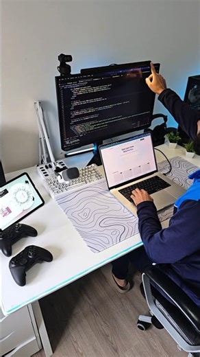 Sunday coding session👨‍💻 #codingroutine ##softwareengineer #setup #homeoffice