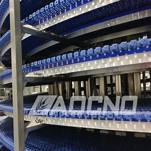 [Hot Item] Industrial Food Bread Making Stainless Steel Spiral Bread Cooling Cooler Tower Conveyor Production Line Bakery Machine