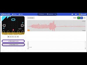 Working with the micro:bit accelerometer: part 1 - creating a seismograph
