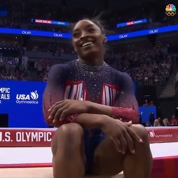 2M views · 52K reactions | Are you ready for Simone Biles' floor routine, Paris? : NBC and Peacock TV #MTUSA | #USAGTrials24 | Team USA | Facebook