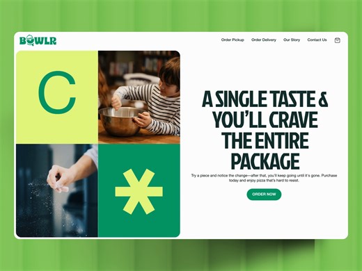 Food Chain Web Design & Branding