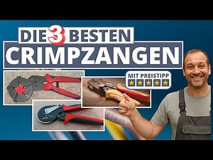 Die 3 besten Crimpzangen - Knipex, Wiha & Baurix