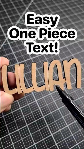 Use the Weld and Score Text template to easily cut words with your laser. #lasercutting