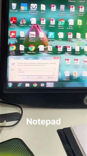 Shortcut of notepad open and close #youtubeshorts #computershortcuts #viral