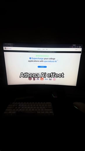 Athena Ai effect? Means getting into your dream college with the right support and ethical Ai! Use Athena Ai to help grade your supplemental essays! #athenaai #college #collegeapplications #collegeappszn #sdsu #collegefootball #rejectionisredirection #targetaudience