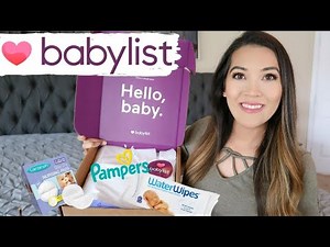 BABYLIST HELLO BABY BOX UNBOXING & REVIEW 2020 | Babylist Welcome Box