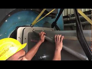 MEMCO team installing and starting Weishaupt's WKGMS80