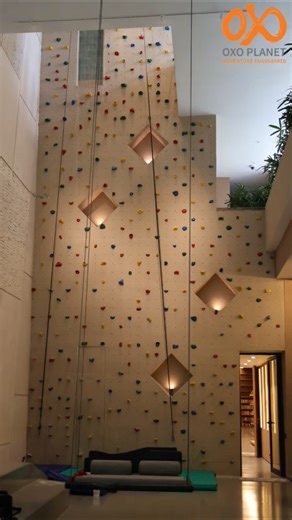 Oxo Planet Presents Indoor Climbing Wall