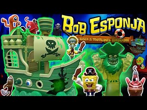 BOB ESPONJA - Playset del Barco del Holandés Volador | En Busca de los Pantalones Cuadrados (2025)