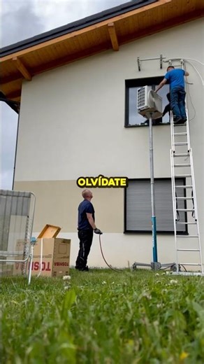 This is how ACs are installed now💪🔧 #Curiosities #Innovation #Work #Technology #Tools