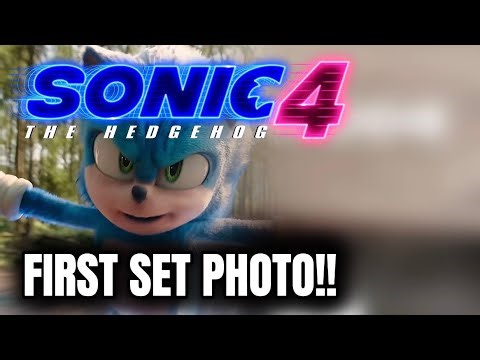 NEW Sonic Movie 4 SET PHOTO REVEALED!! (FIRST LOOK!)