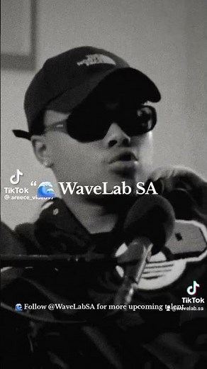 “🌊 WaveLab SA " A-Reece:motivating upcoming artists in the game 🙌🛸