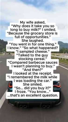 I Forgot the Milk Again 😂