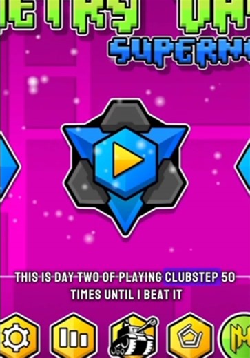 Beating Clubstep in Geometry Dash: Day 2 Progress