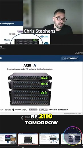 Axio's FPGA: Dante, 2110, Ravenna Natively! #shorts