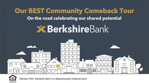 Berkshire Bank: Best Community Comeback Tour MA, NY, VT | Glenn McCabe