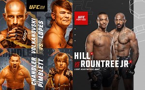 UFC schedule for April 2025: Alexander Volkanovski vs. Diego Lopes, Bryce Mitchell's grudge match, and more