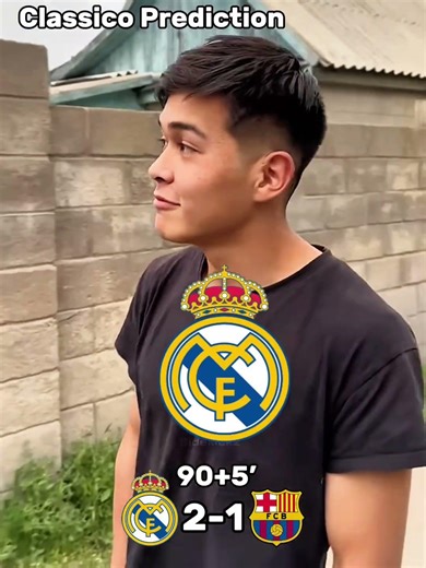 My prediction for the next El Classico 🥶❤️‍🔥 #laliga #madrid