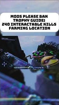 High on Life: Mods Please Ban Trophy Guide: 240 interactable Kills Farming Location