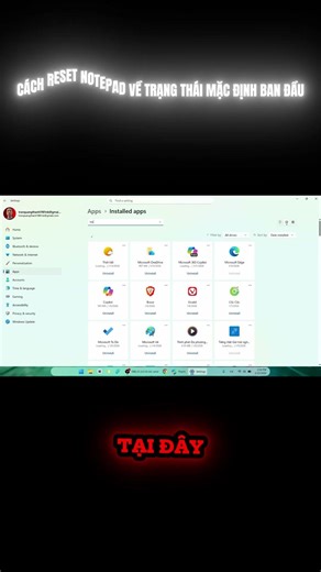 Cách reset Notepad về trạng thái mặc định ban đầu