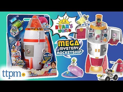 *NEW* Ryan's World Galaxy Explorers 🚀 Mega Mystery Rocketship Unboxing & Review