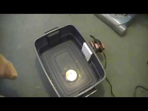 Homemade parts cleaner