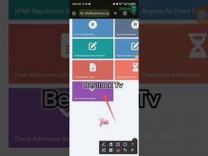 How to Access your Jamb Caps || Check Jamb Admission Status