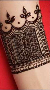 Simple Full Hand Mehndi design#simple #simplemehndi #simplemehndidesign