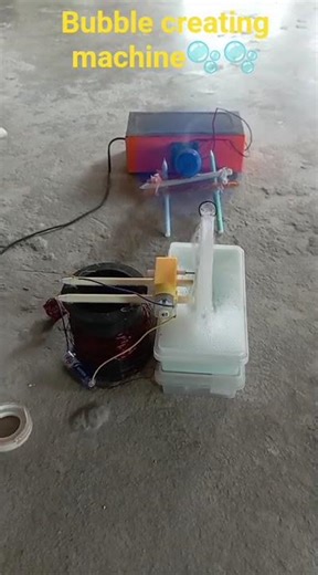 bubble creating machine 🔥🔥|| new science project ideas #scienceproject #ideas #schoolproject