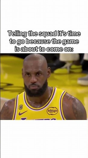 Reminding the squad to hustle it up because the playoffs are on
