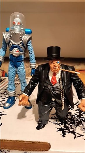 The Penguin VS Mr Freeze #actionfigures #dcdirect #batmanvillians #toys