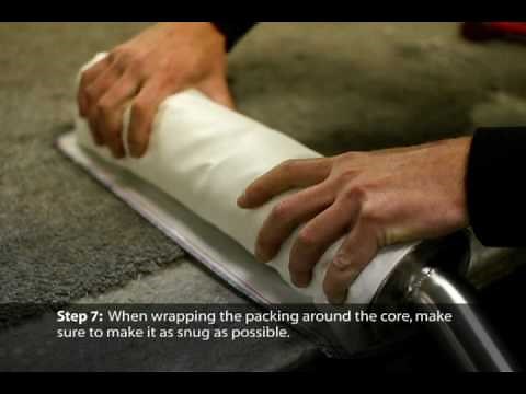 HMF Exhaust Repack Instructions