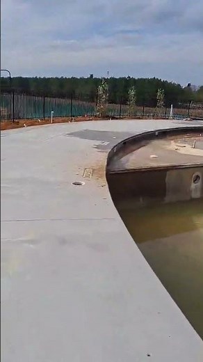 Completed Metal Pool Safety Fence