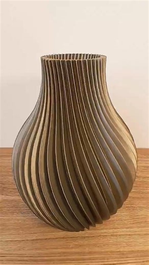 Elegant 3D Printed Vase #3dprinting #design