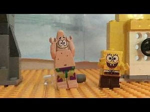 Lego SpongeBob stop motion: “Idiot Box”