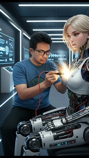 Angry Bot #humanoid #science #videoshort