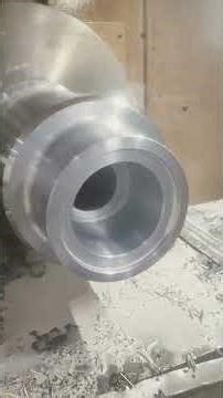 CNC Lathe Complete Machining Process 🔥 ID Step Turning + OD Radius & Angle #cncturning #cnclathe